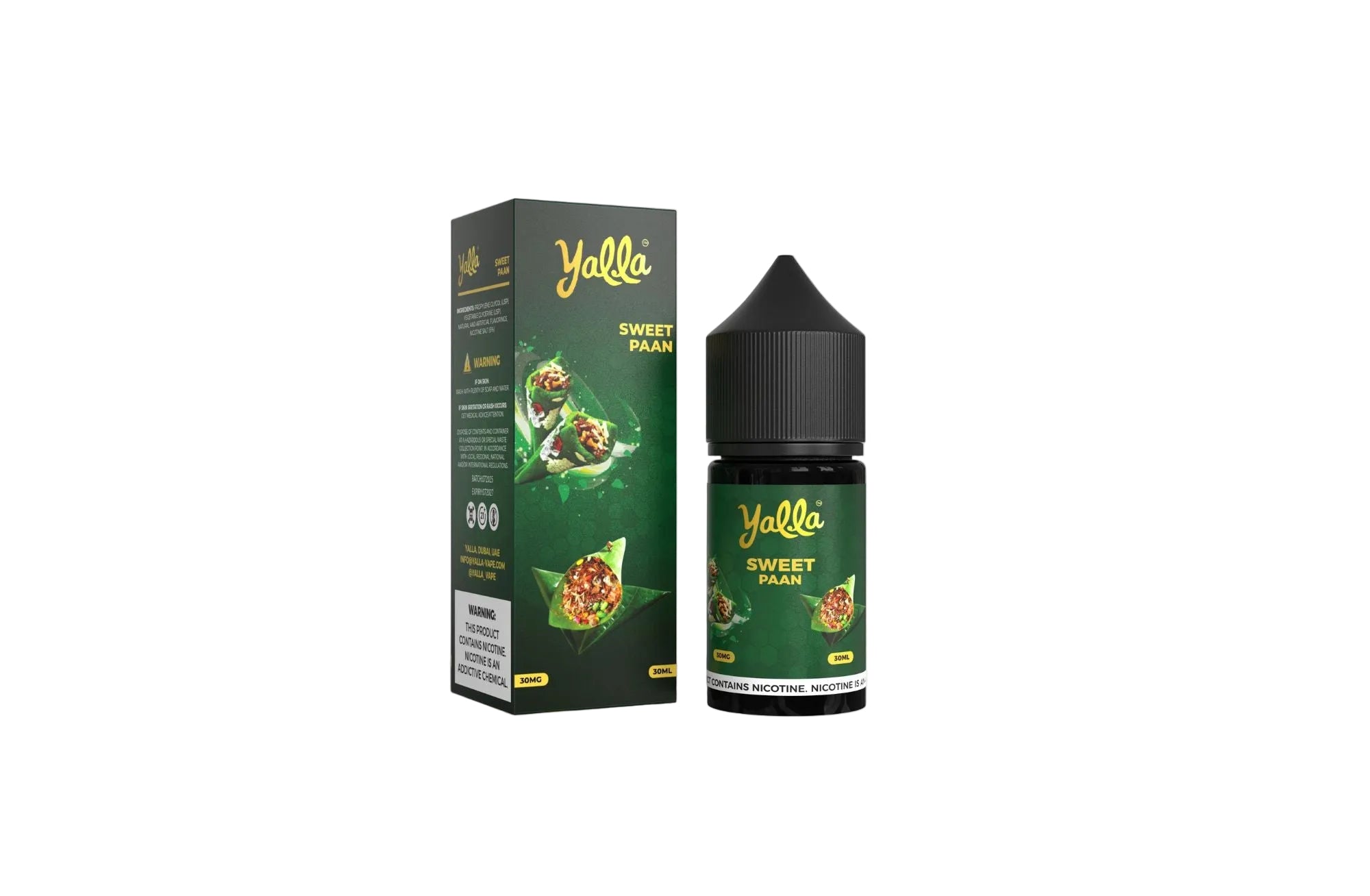 YALLA SWEET PAAN 30ML Cloud Street PK YALLA SWEET PAAN 30ML Cloud Street PK