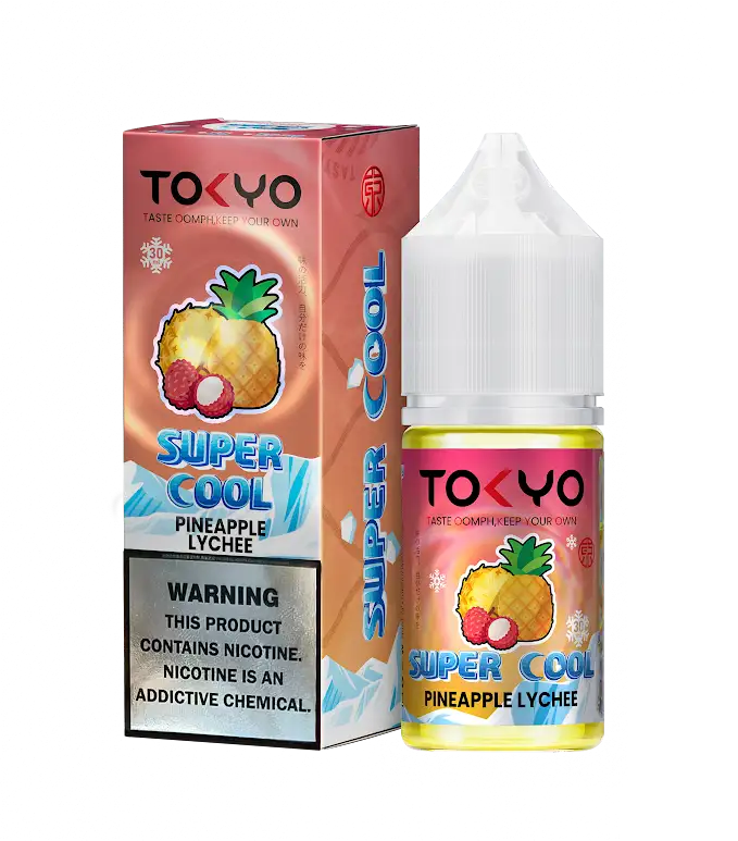 TOKYO SUPER COOL PINEAPPLE LYCHEE 30ML