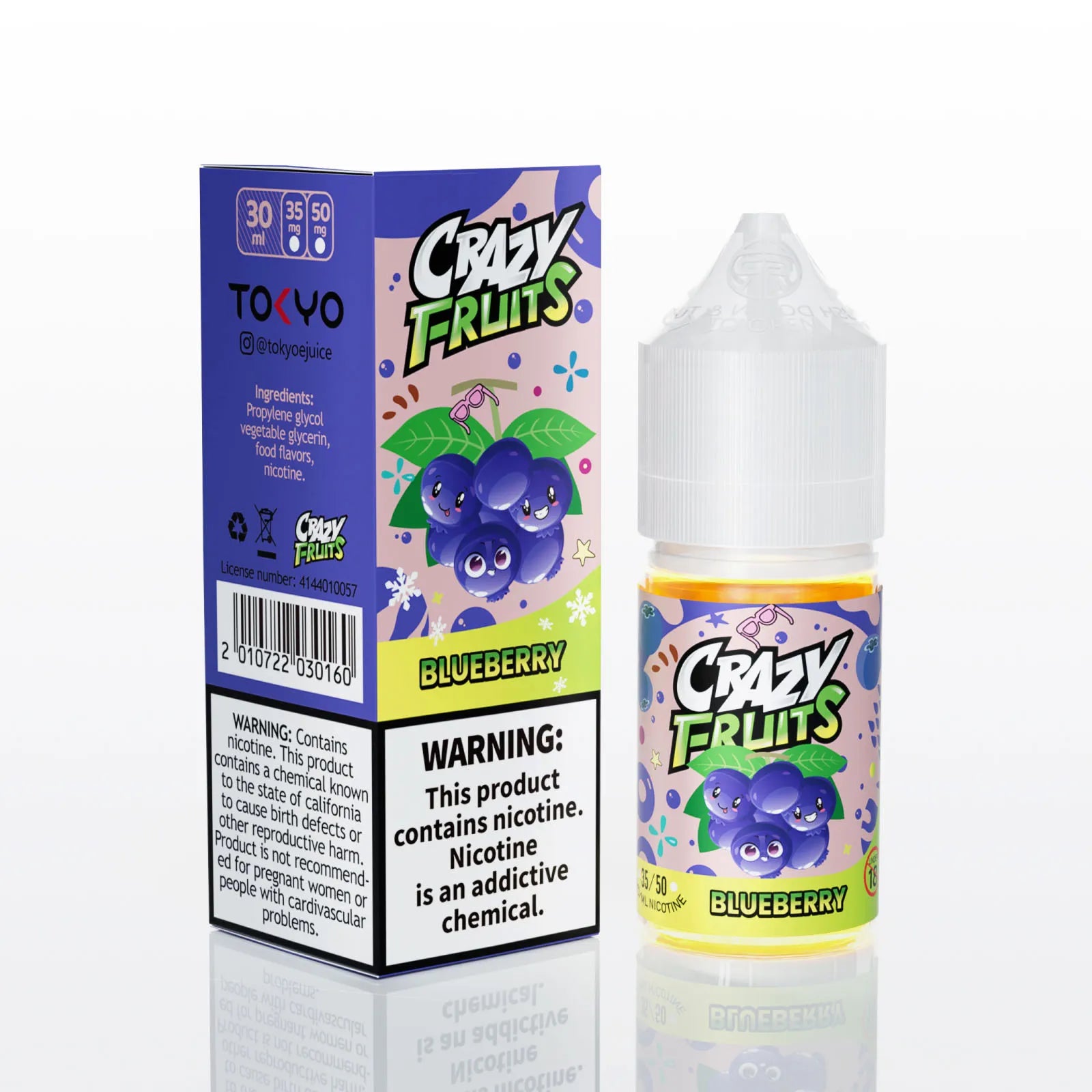 TOKYO CRAZY FRUIT BLUEBERRY 30ML