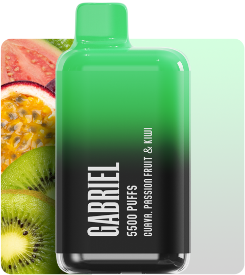 UWELL GABRIEL 5500 PUFFS - RECHARGEABLE - GUAVA\, PASSIONFRUIT & KIWI