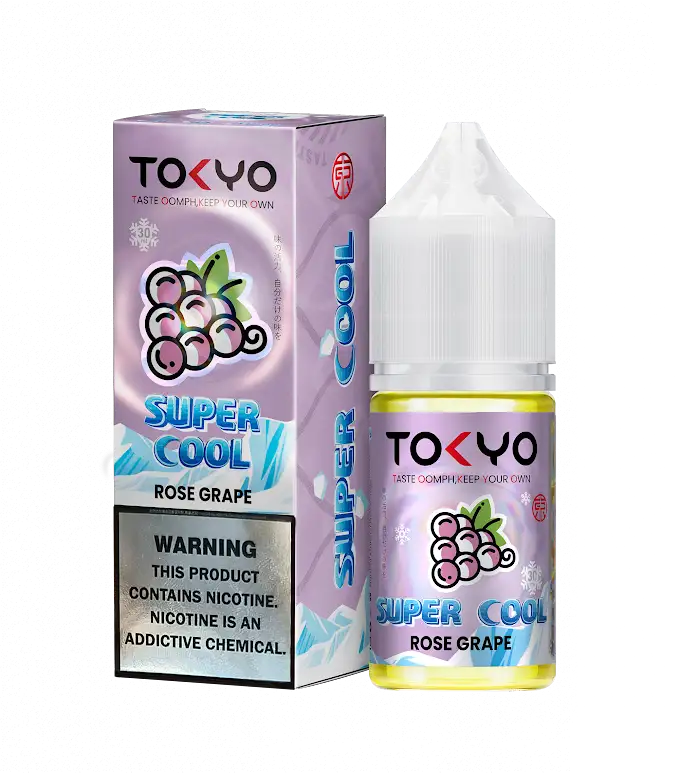 TOKYO SUPER COOL ROSE GRAPE 30ML