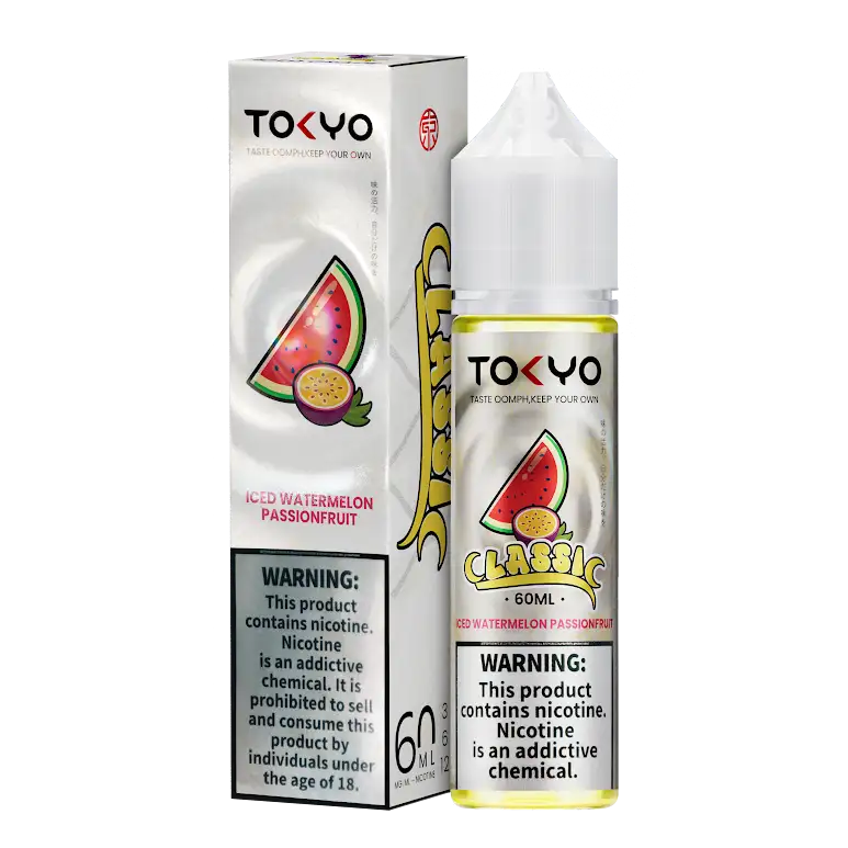 TOKYO CLASSIC ICED WATERMELON PASSION FRUIT 60ML