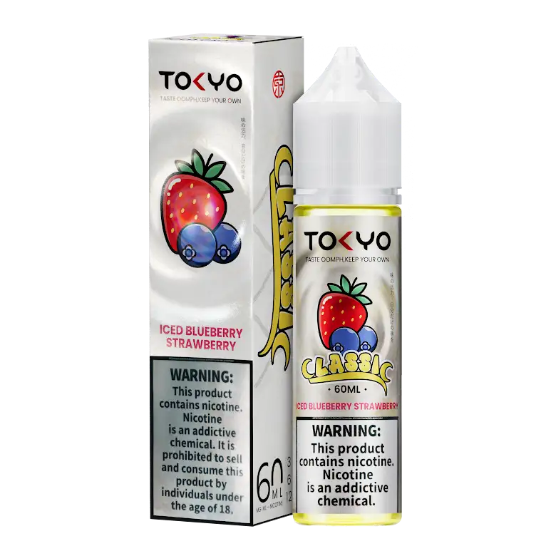 TOKYO CLASSIC ICED BLUEBERRY STRAWBERRY 60ML