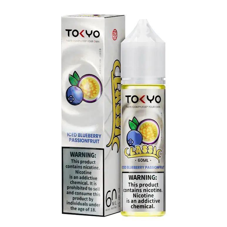 TOKYO CLASSIC ICE BLUEBERRY PASSION FRUIT 60ML