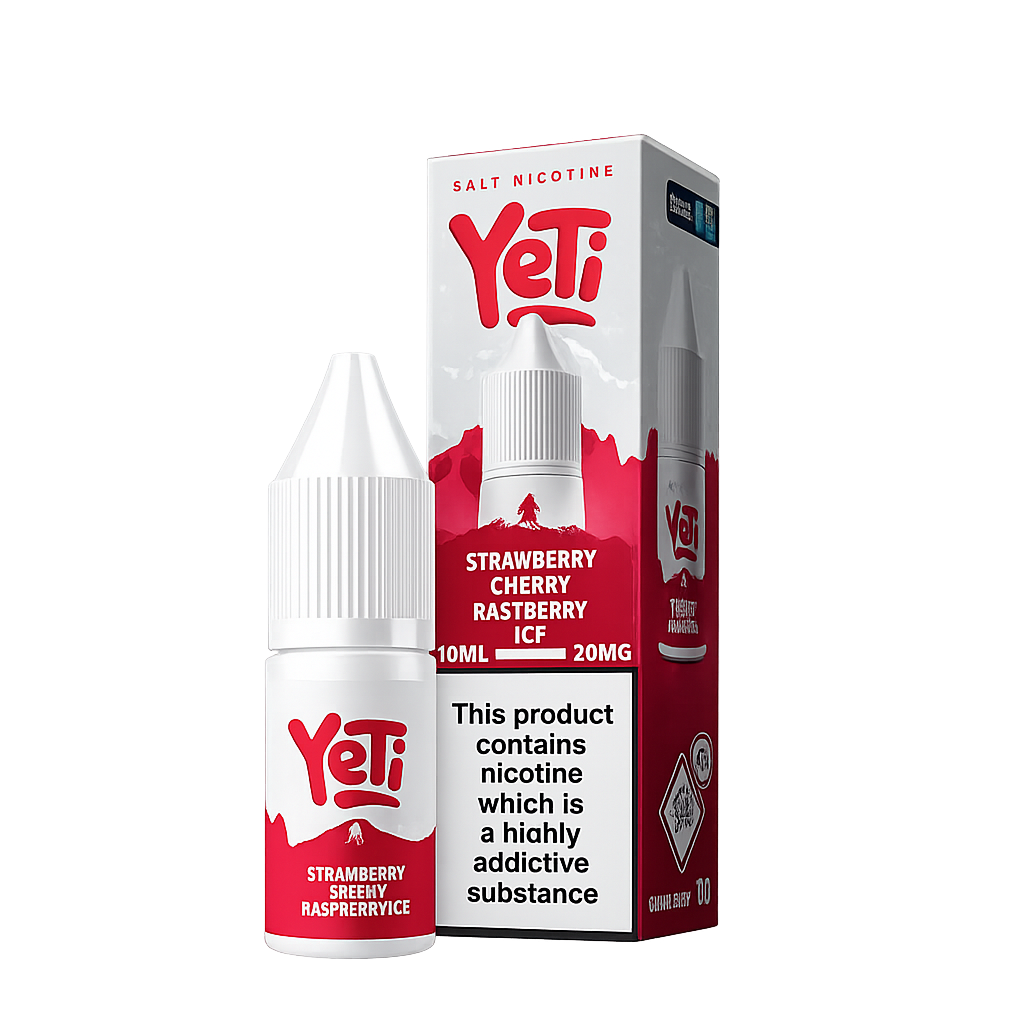 YETI STRAWBERRY CHERRY RASPBERRY 30ML