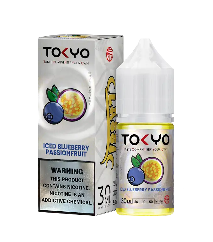 TOKYO CLASSIC ICED BLUEBERRY PASSION FRUIT 30ML