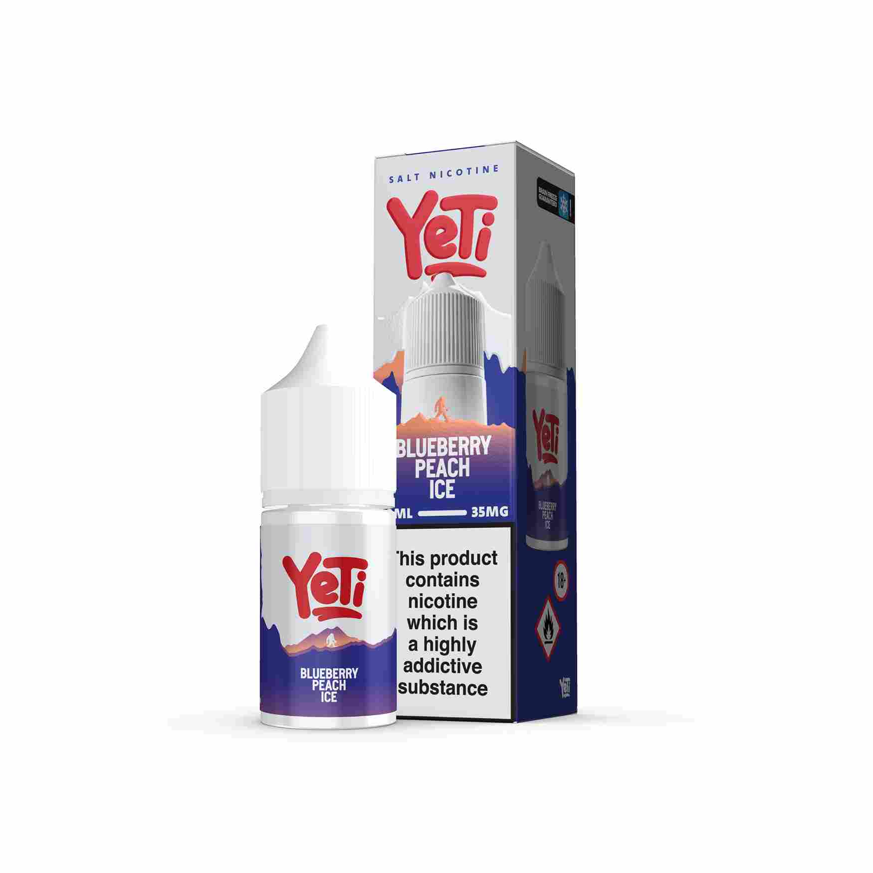 YETI BLUEBERRY PEACH ICE 30ML