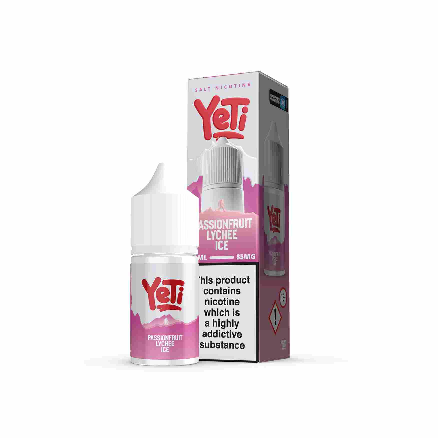 YETI PASSION FRUIT LYCHEE ICE 30ML