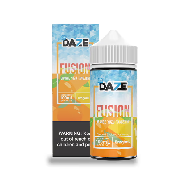 DAZE FUSION ORANGE YUZU TANGERINE ICED 100ML