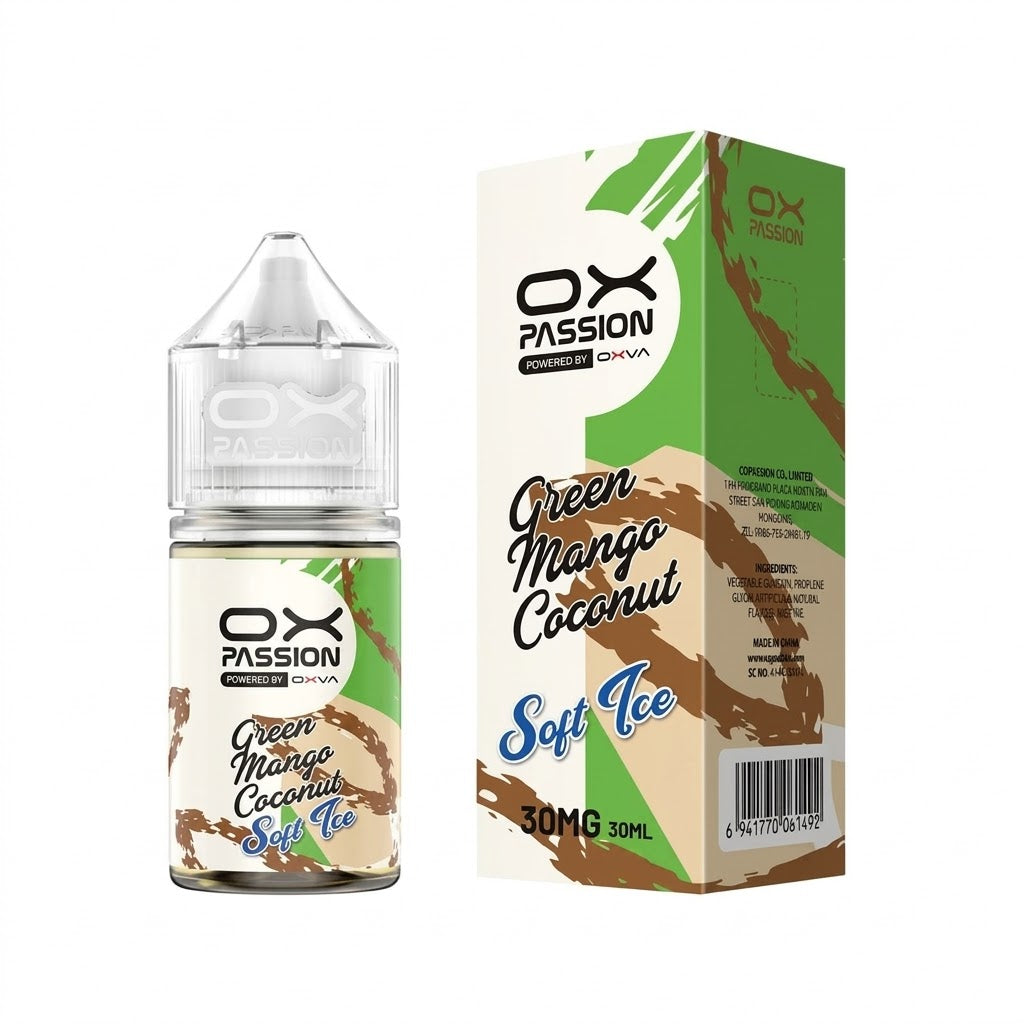 OXPASSION SOFT ICE GREEN MANGO COCONUT 30ML