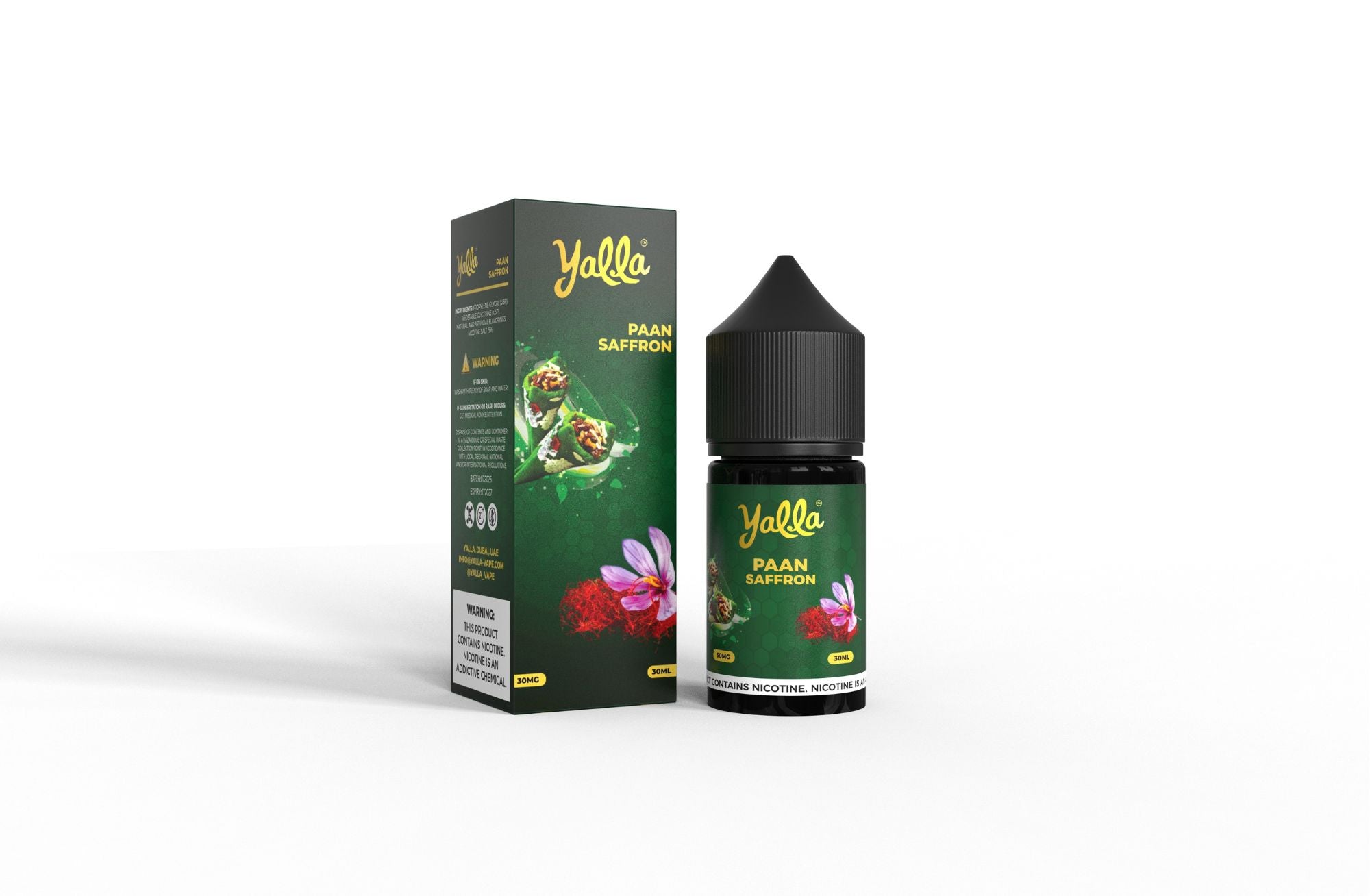 YALLA PAAN SAFFRON 30ML