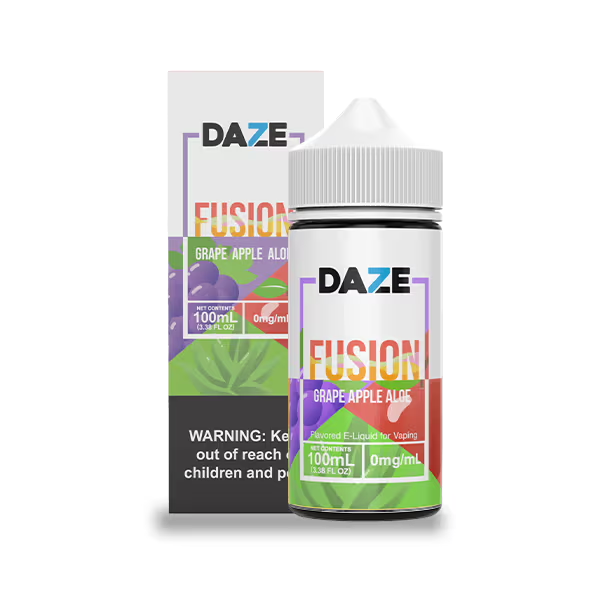 DAZE FUSION GRAPE APPLE ALOE 100ML