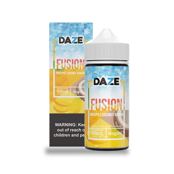 DAZE FUSION PINEAPPLE COCONUT BANANA ICED 100ML