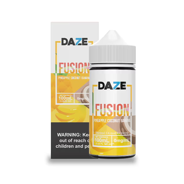 DAZE FUSION PINEAPPLE COCONUT BANANA 100ML