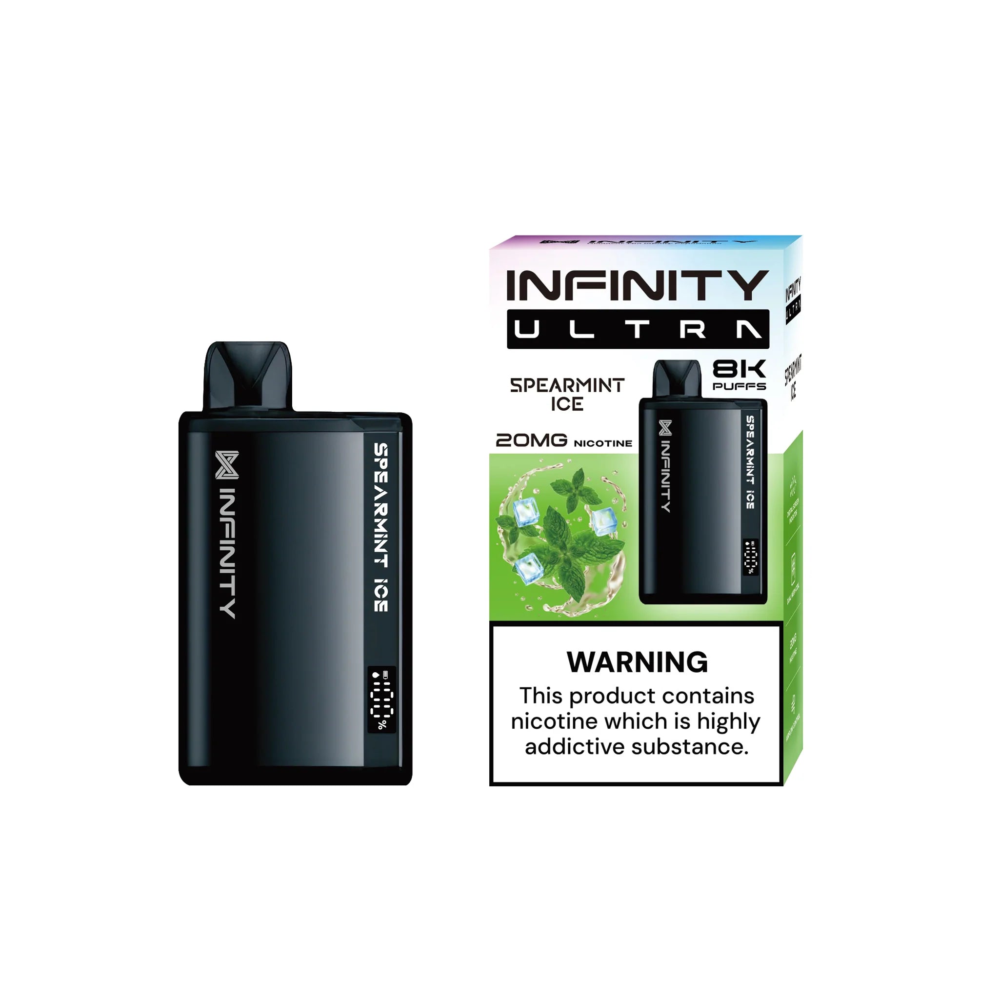 INFINITY ULTRA 8000 PUFFS SPEARMINT ICE – Cloud Street PK