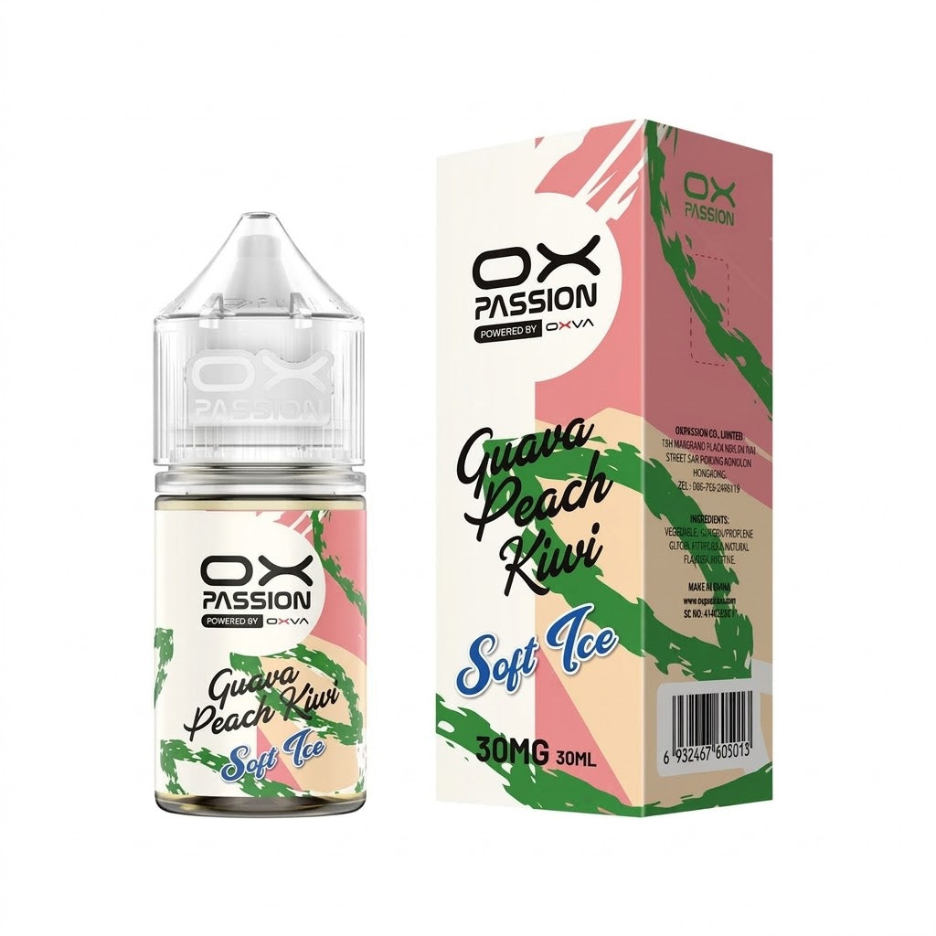 OXPASSION SOFT ICE GUAVA PEACH KIWI 30ML