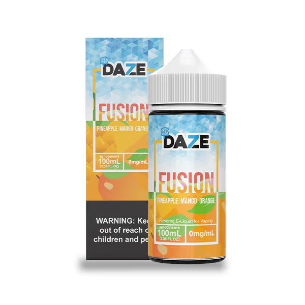 DAZE FUSION PINEAPPLE MANGO ORANGE ICED 100ML