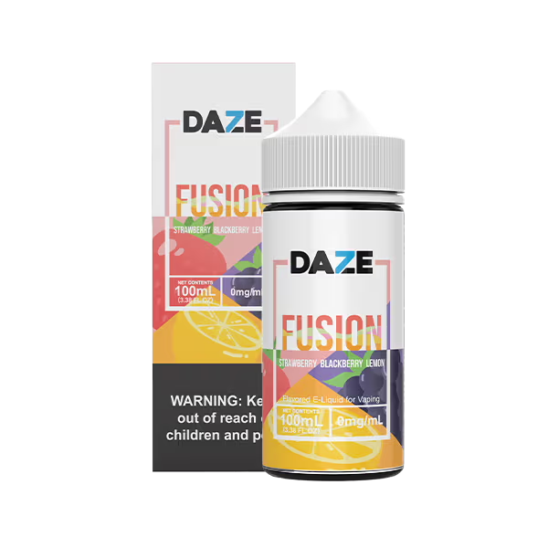 DAZE FUSION STRAWBERRY BLACKBERRY LEMON 100ML