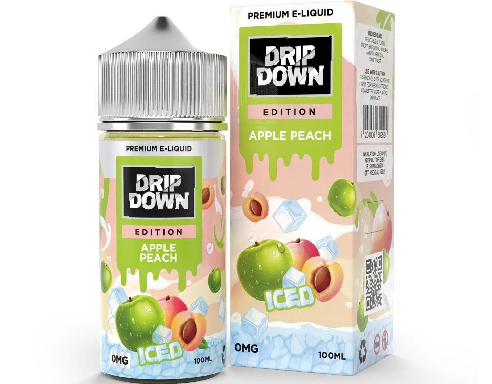 DRIP DOWN EDITION SERIES - APPLE PEACH ICE 100ML