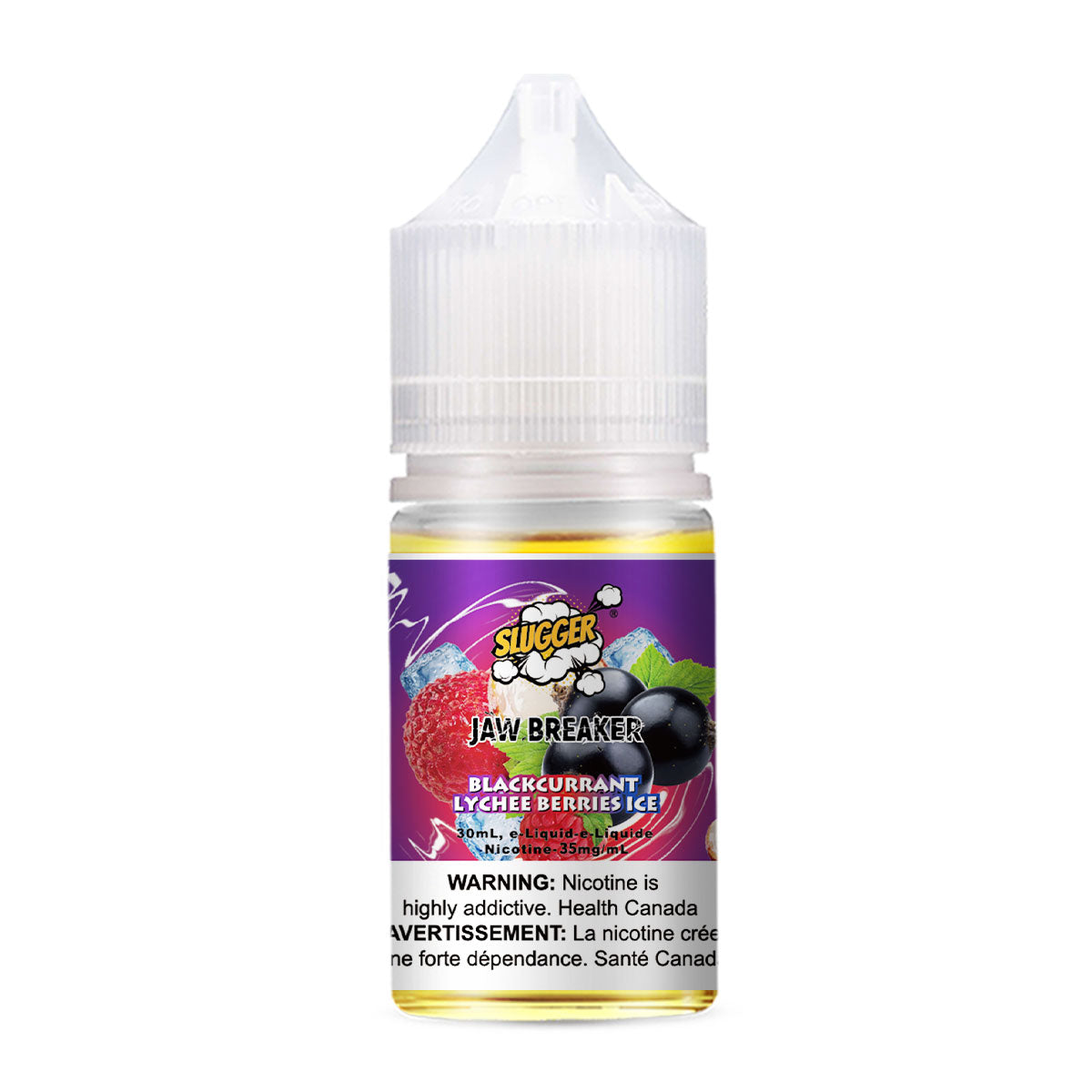 SLUGGER BLACK CURRENT LYCHEE BERRIES 30ML