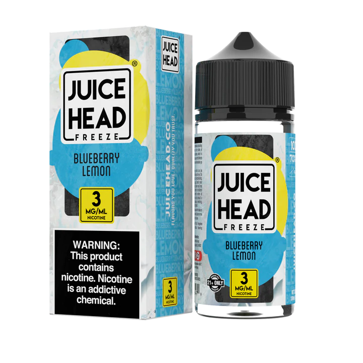 JUICE HEAD FREEZE BLUEBERRY LEMON 100ML