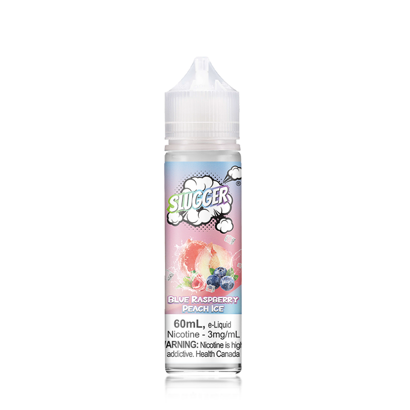 SLUGGER BLUE RASBERRY PEACH ICE 60ML