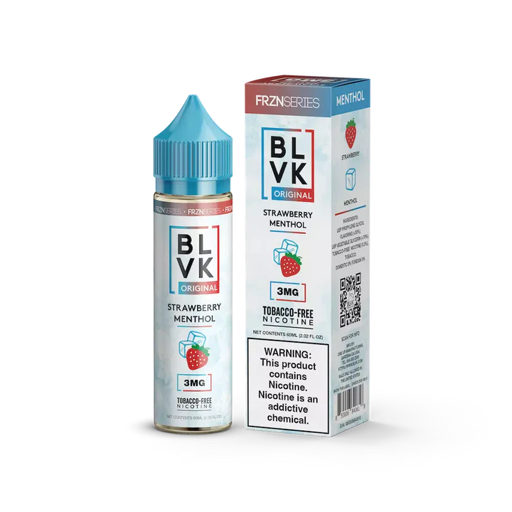 BLVK STRAWBERRY MENTHOL 60ML