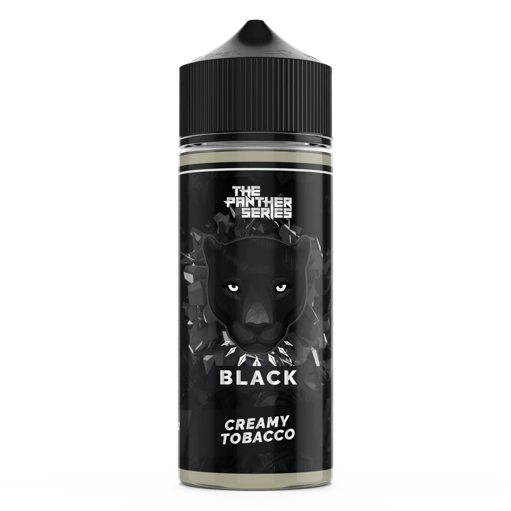 PANTHER BLACK CREAMY TOBACCO 120ML