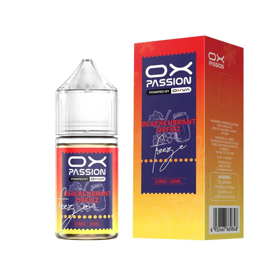 OXPASSION BLACKCURRANT OXFIZZ 30ML