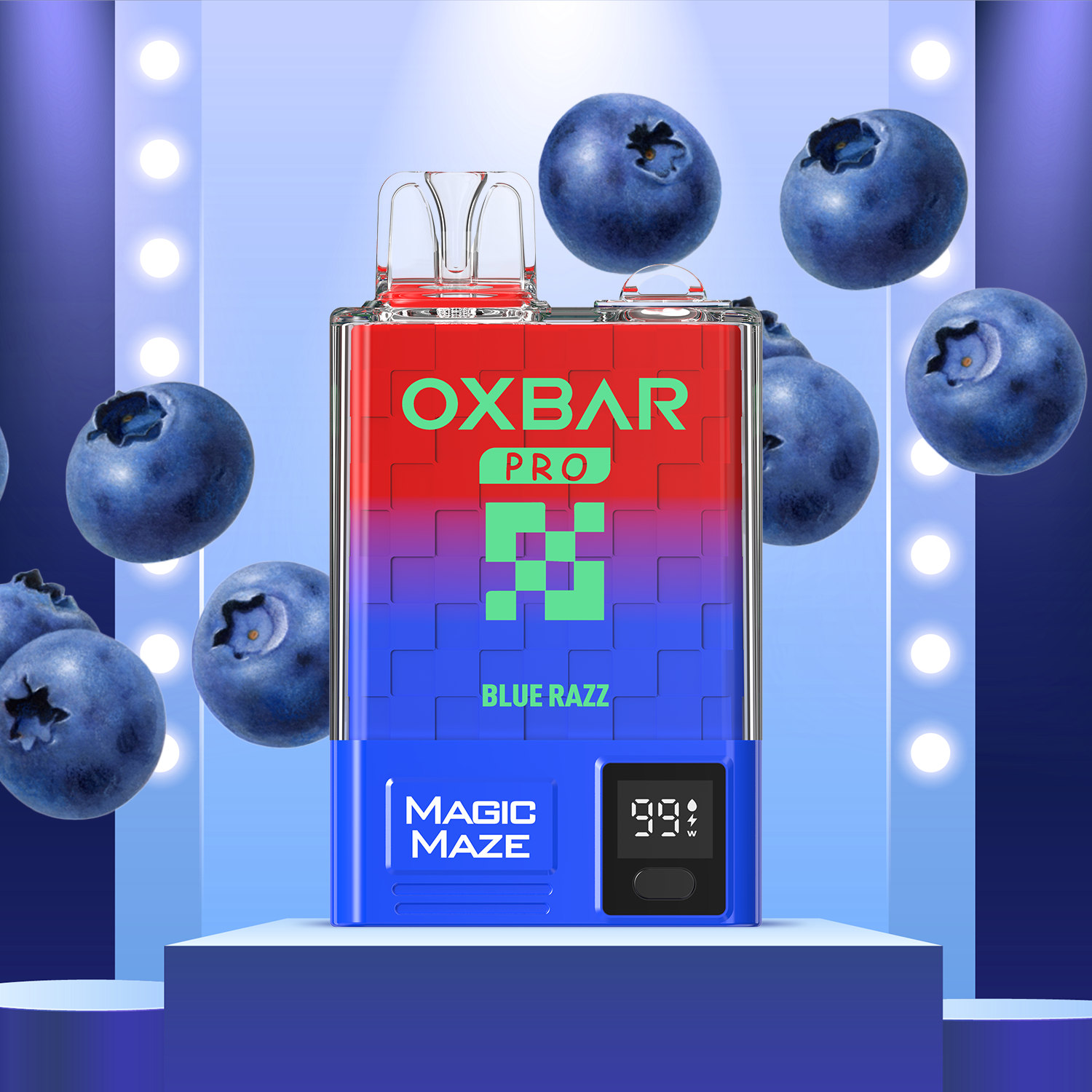 OXBAR 10000PUFFS - BLUE RAZZ / 50mg
