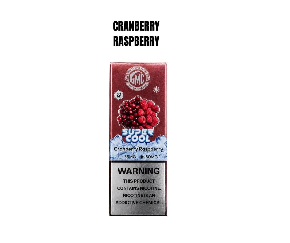 GMC SUPER COOL CRANBERRY RASPBERRY 30ML