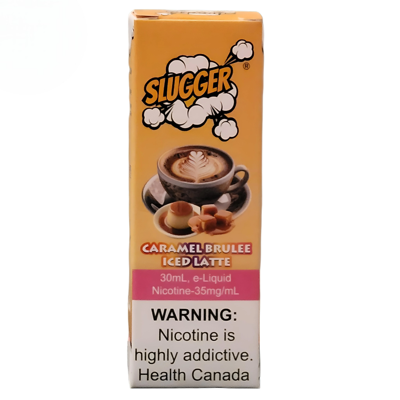 SLUGGER CARAMEL BRULEE ICED LATTE