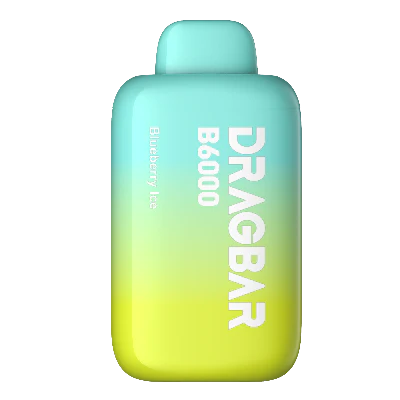 DRAGBAR DISPOSABLE 6000 PUFFS - BLUEBERRY ICE