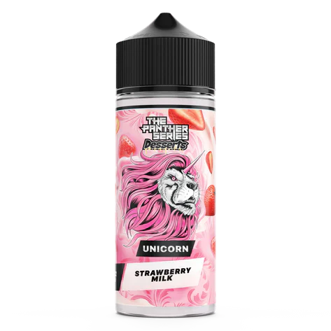 PANTHER STRAWBERRY MILK 120ML
