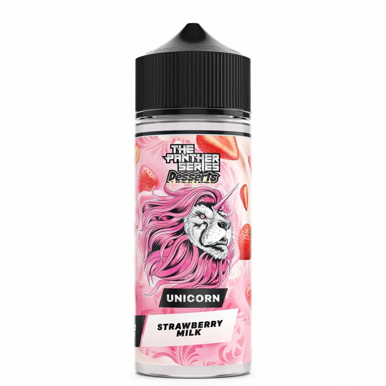 PANTHER STRAWBERRY MILK 120ML