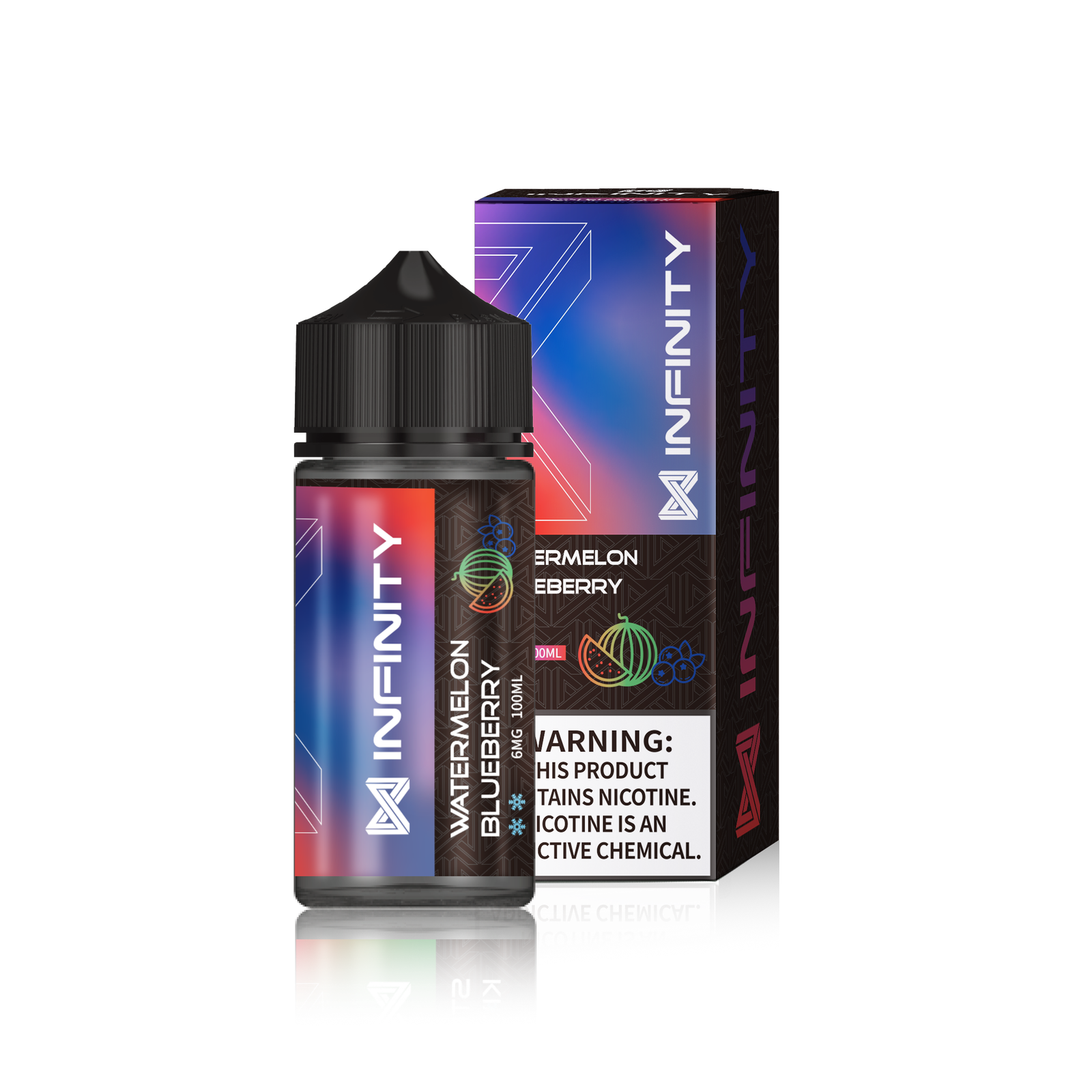 INFINITY WATERMELON BLUEBERRY 100ML