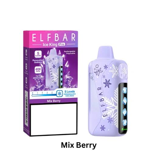 ELFBAR ICE KING PRO MIX BERRY – 40,000 Puffs