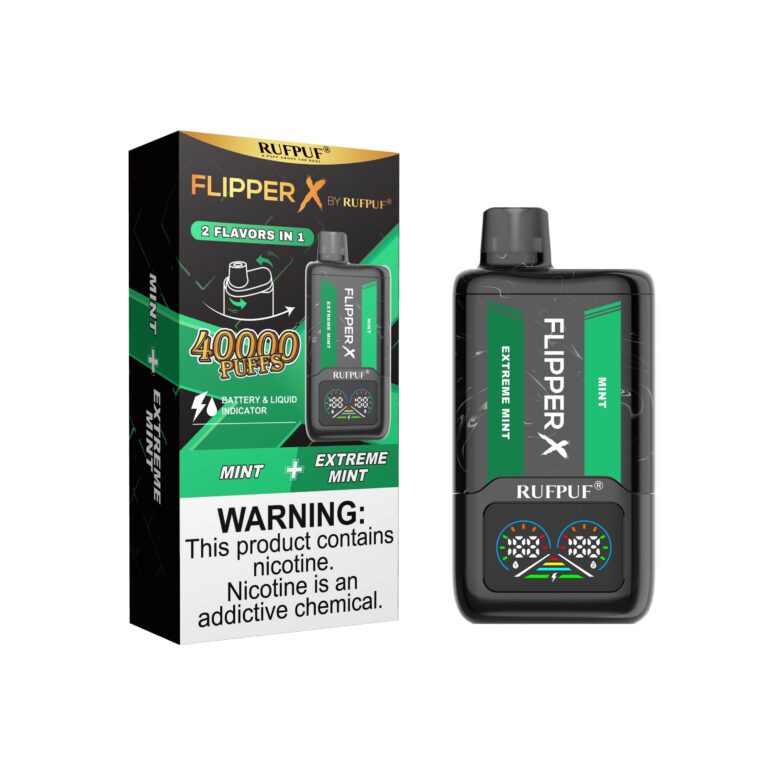 FLIPPER X 40K PUFFS  MINT + EXTREME MINT