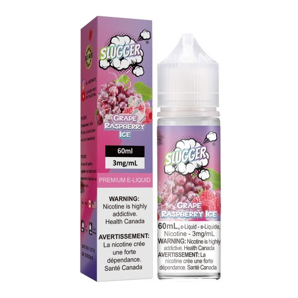 SLUGGER GRAPE RASBERRY  ICE 60ML