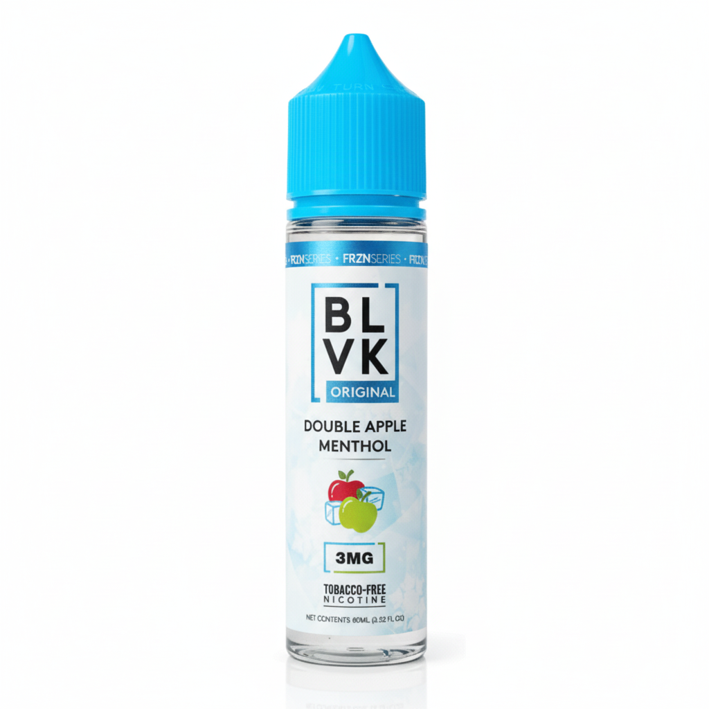 BLVK DOUBLE APPLE MENTHOL 60ML