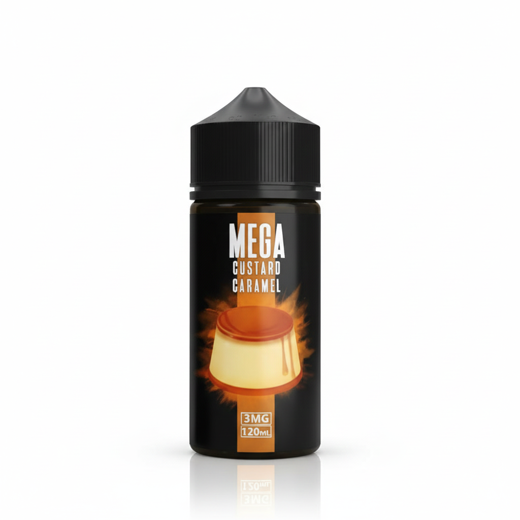 MEGA CUSTURD CARAMEL 120ML