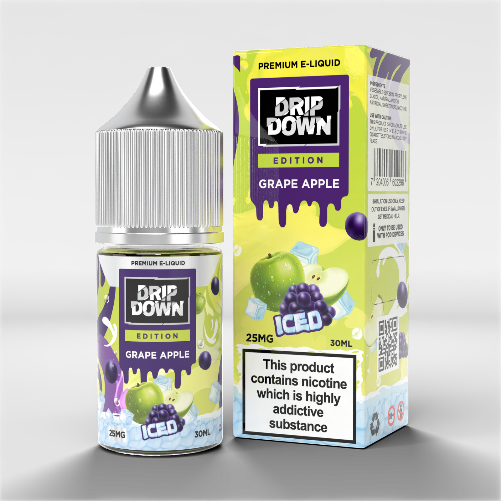 DRIP DOWN EDITION SERIES - GRAPE APPLE ICE 30ML