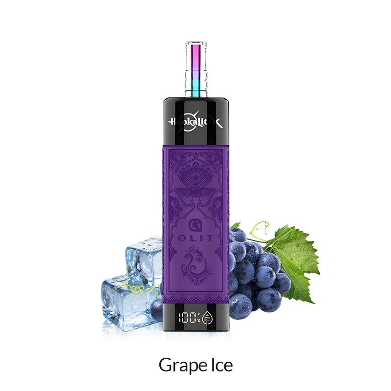 OLIT HOOKALIT X 20K PUFFS DISPOSABLE - Grape Ice
