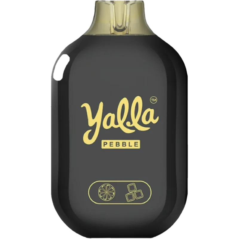 YALLA PEBBLE 7000 PUFFS DISPOSABLE - PAAN SAFFRON