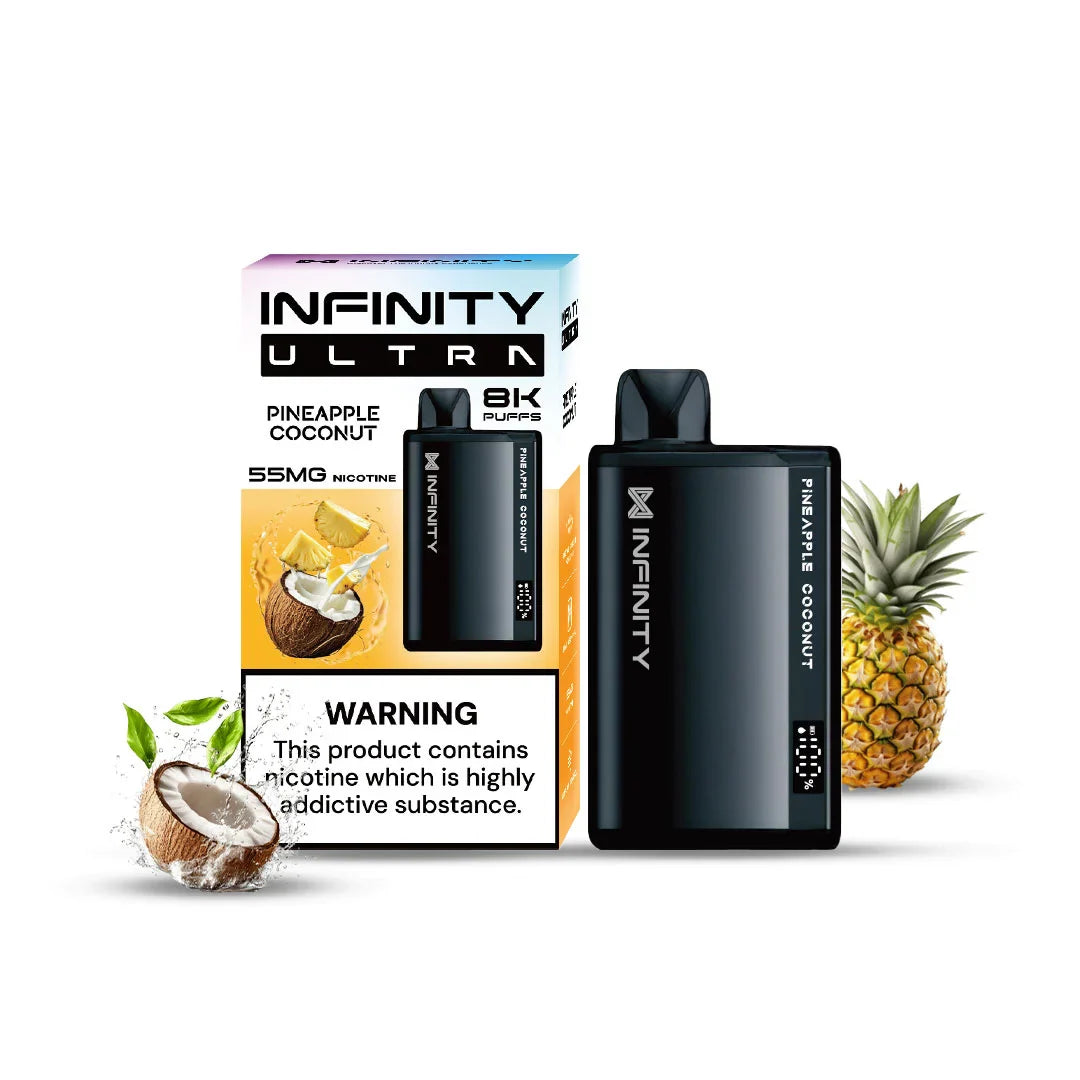INFINITY 8000 PUFFS PINEAPPLE COCONUT
