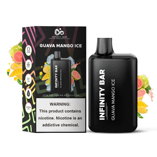 INFINITY BAR DISPOSABLE 5000 PUFFS - MANGO GUAVA ICE