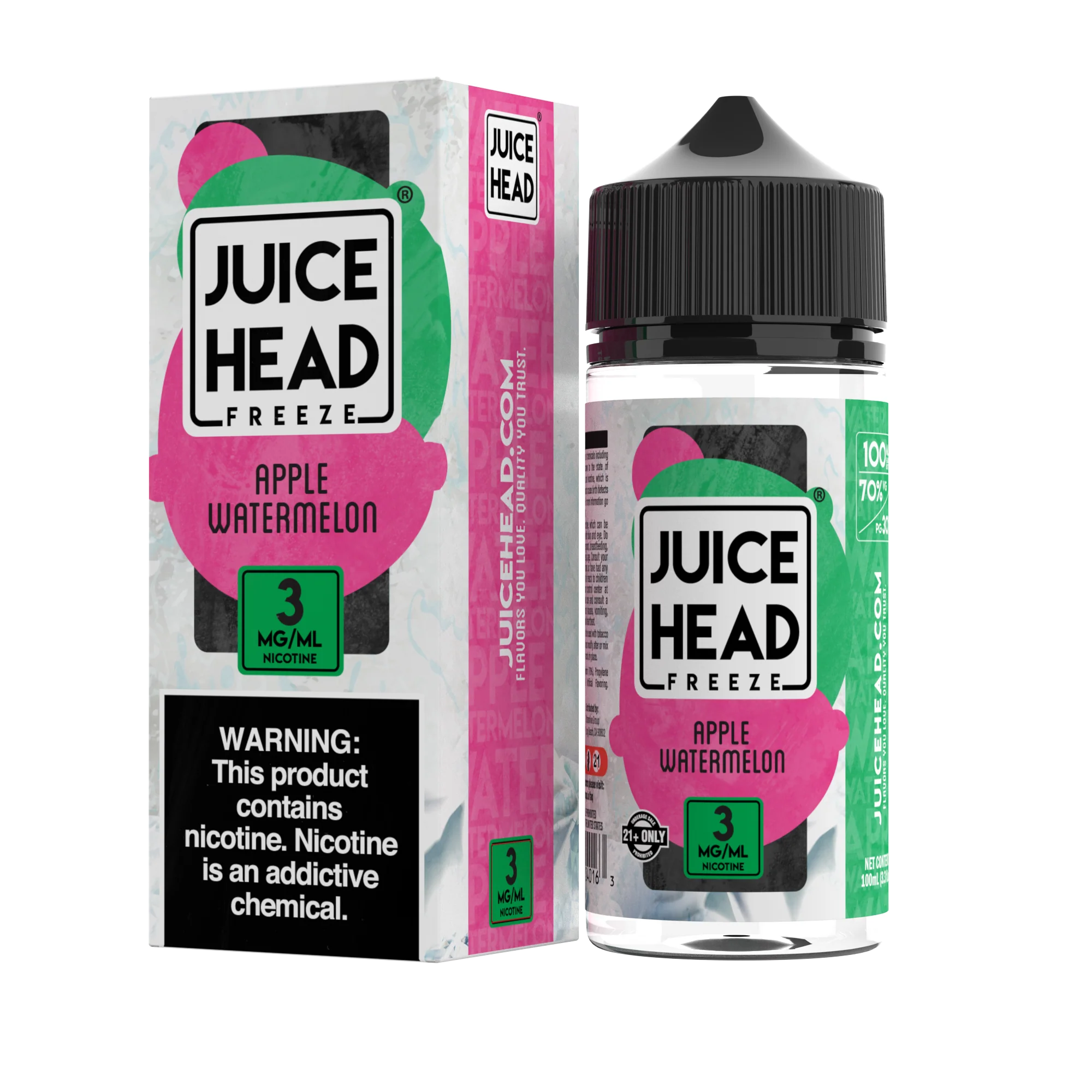JUICE HEAD FREEZE APPLE MELON 100ML