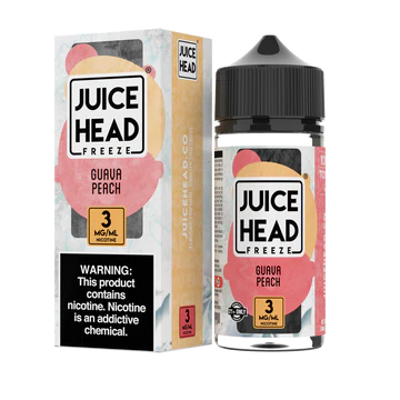 JUICE HEAD FREEZE GUAVA PEACH 100ML