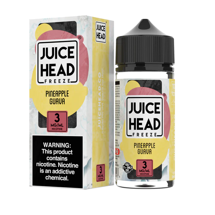 JUICE HEAD FREEZE PINEAPPLE GUAVA 100ML