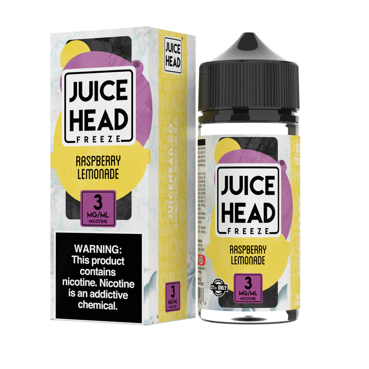JUICE HEAD FREEZE RASBERRY LEMONADE 100ML